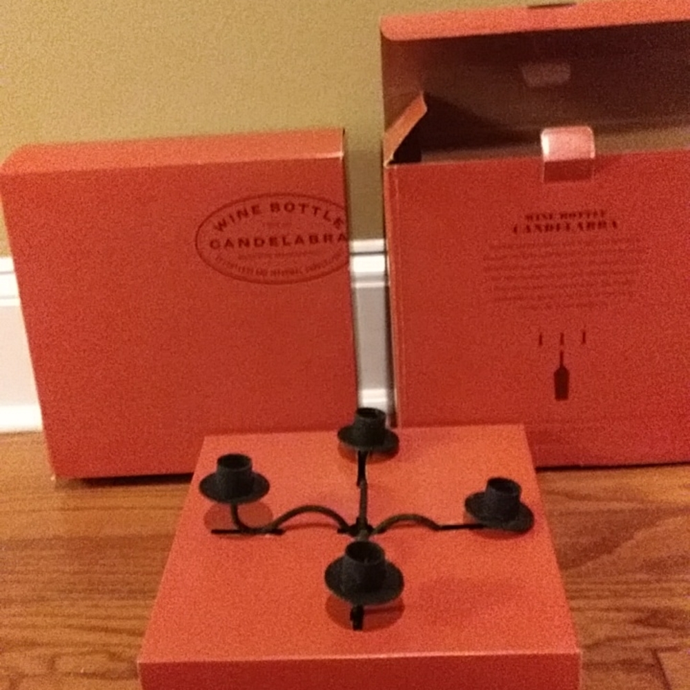 2 Sundace wine candelabras